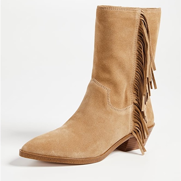 Rebecca Minkoff Krissa fringe western booties - Picture 2 of 8